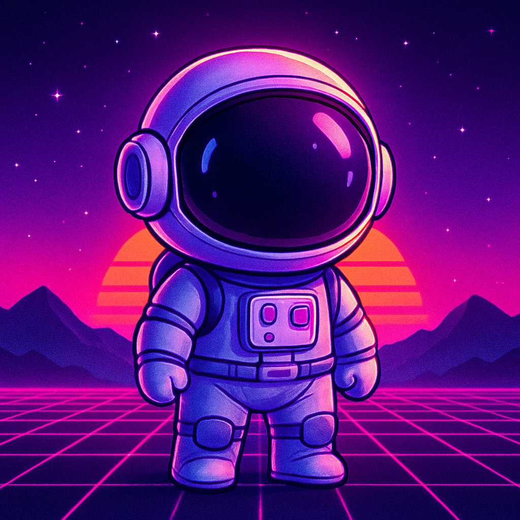 cute astronaut