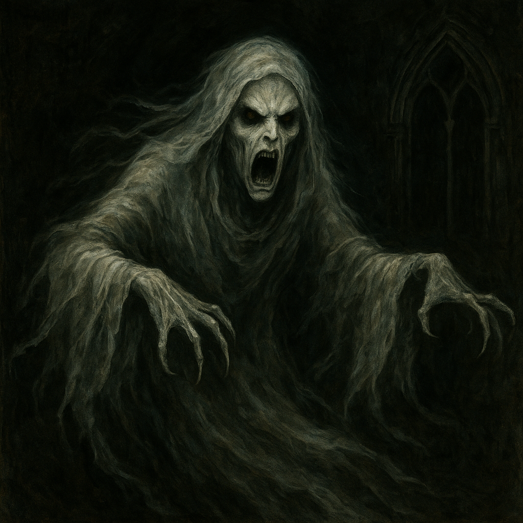 angry ghost