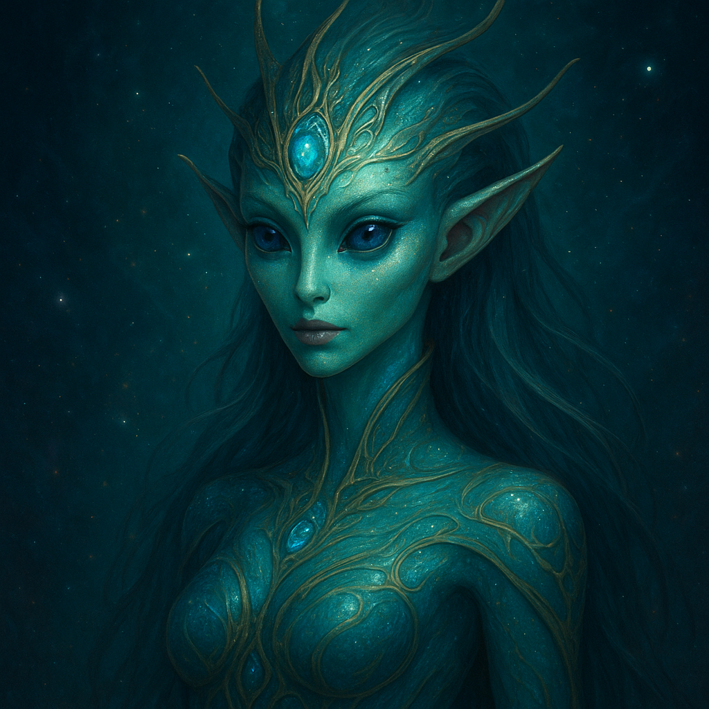 beautiful alien