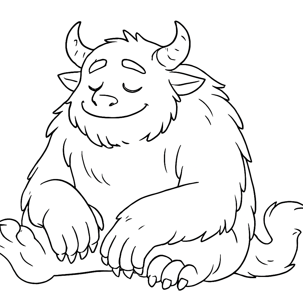 calm monster