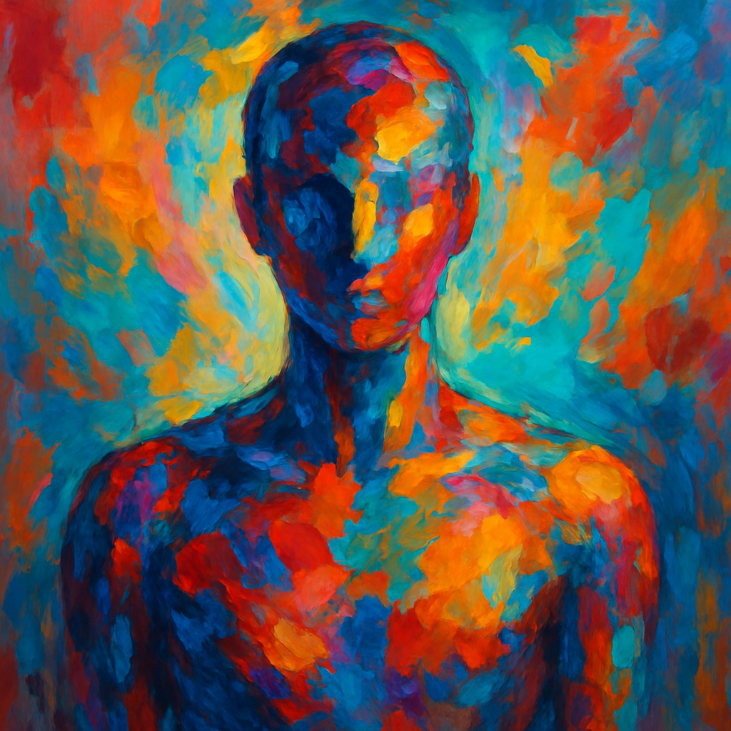 colorful human