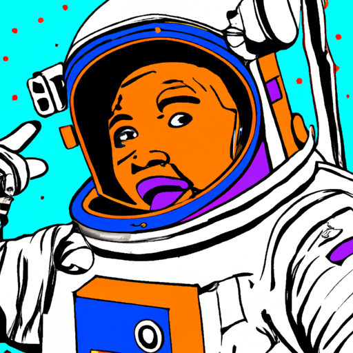 funny astronaut