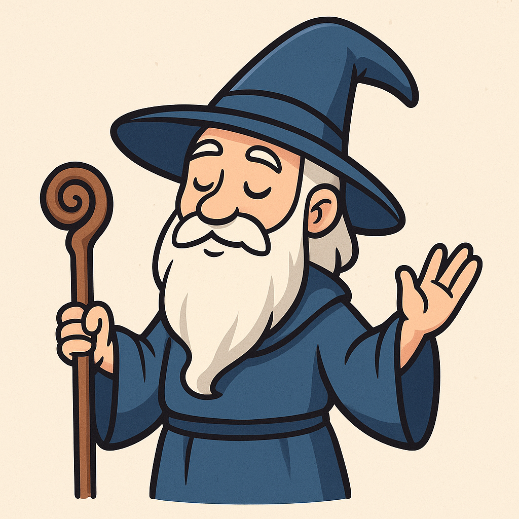 calm wizard