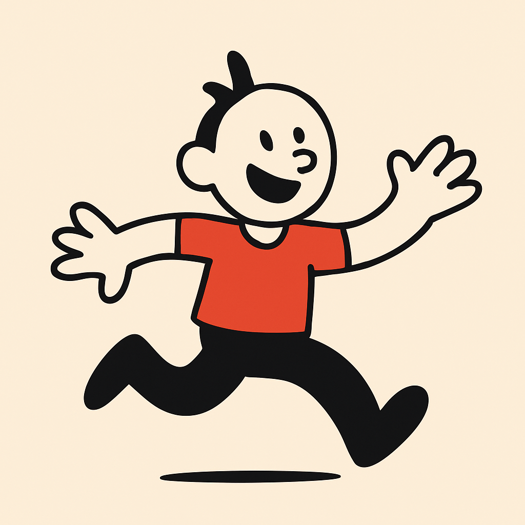 playful cartoon